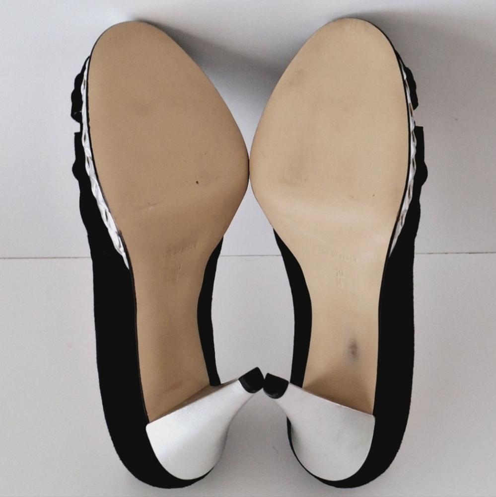 Michael Kors black suede heels - Picture 7 of 9